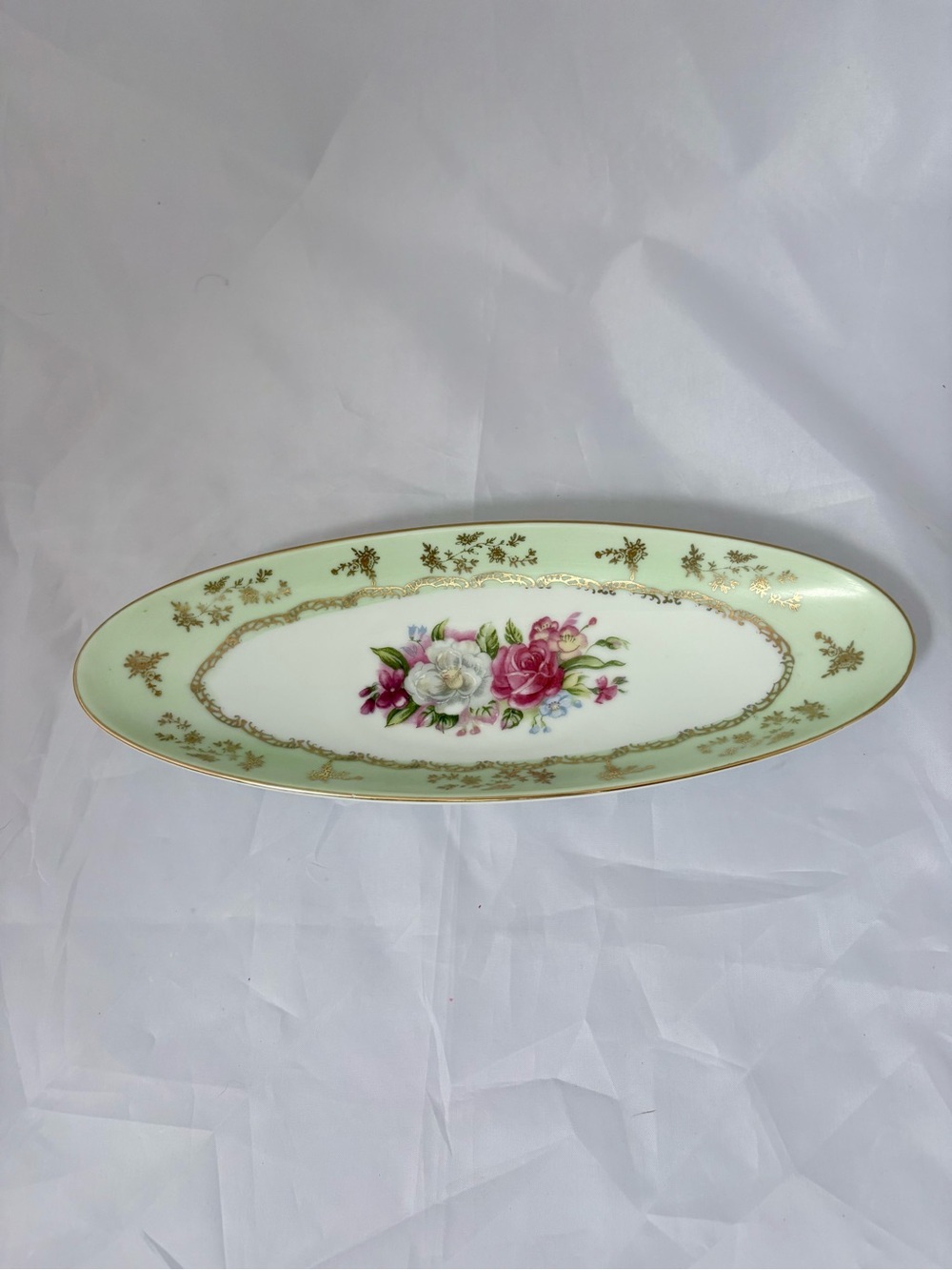 Vintage Arnart 5th Avenue Porcelain Trinket or Relish Dish
